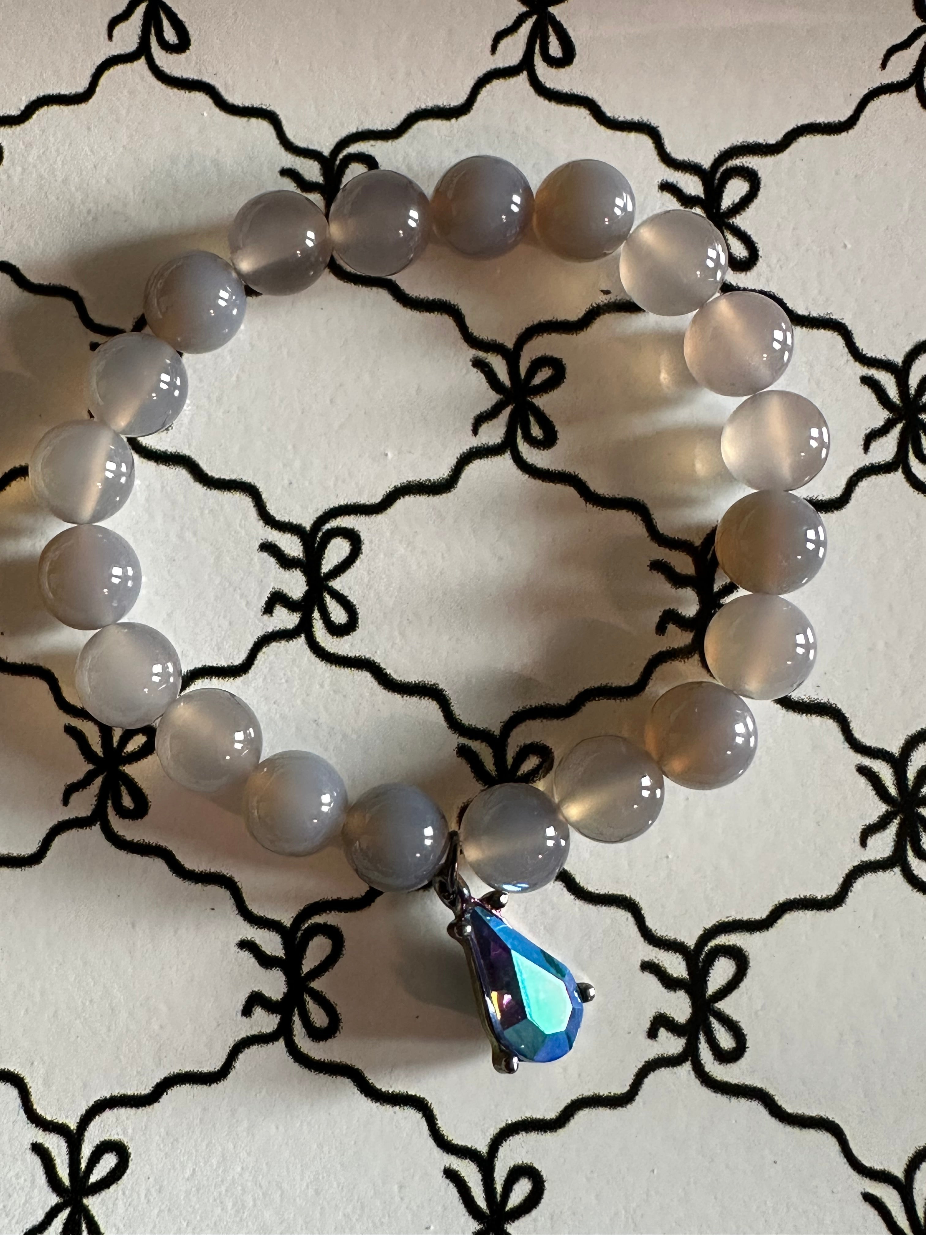 Iridescent Charm Bracelet