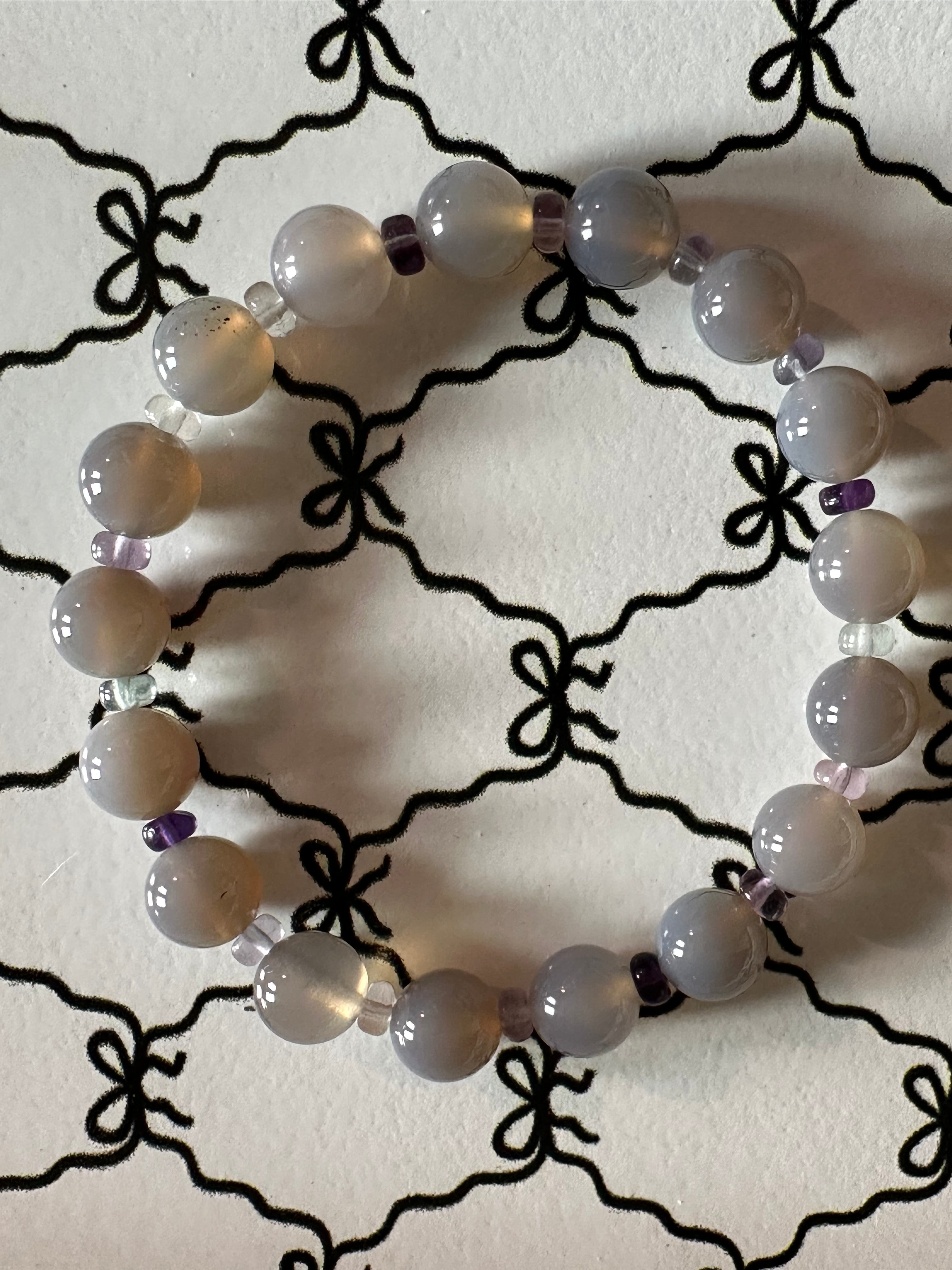 Iridescent Stacking Bracelet