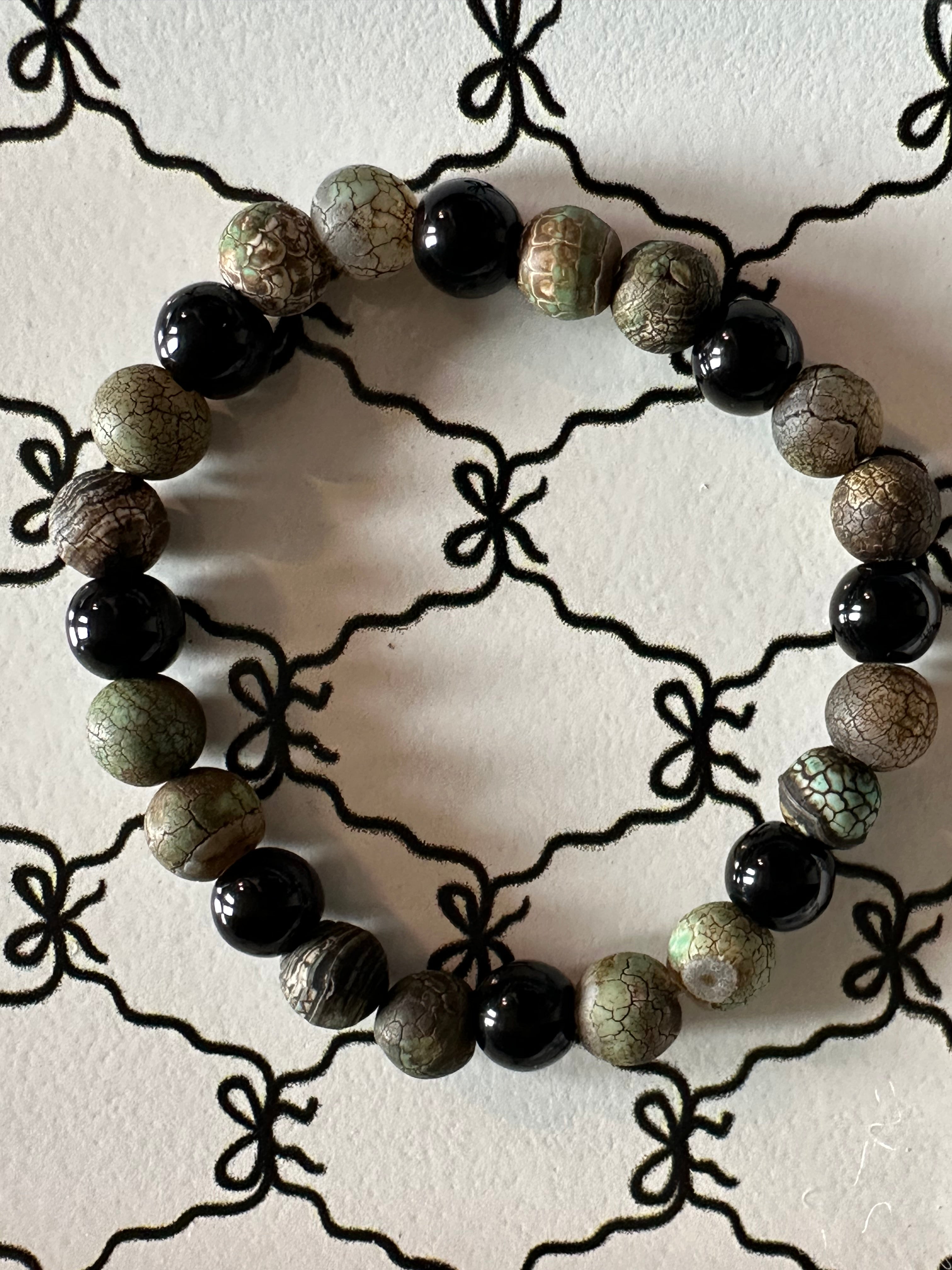 Textured Stone Stackable