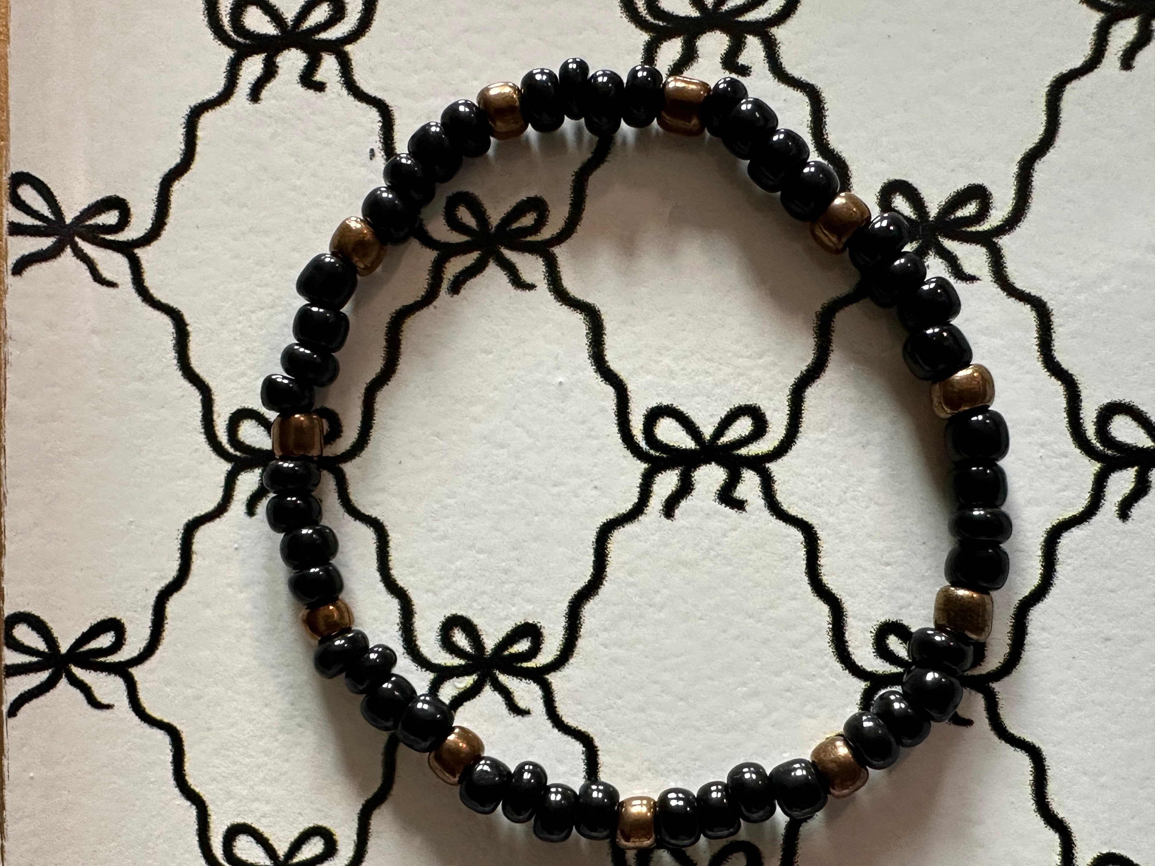 Black & Gold Stackable