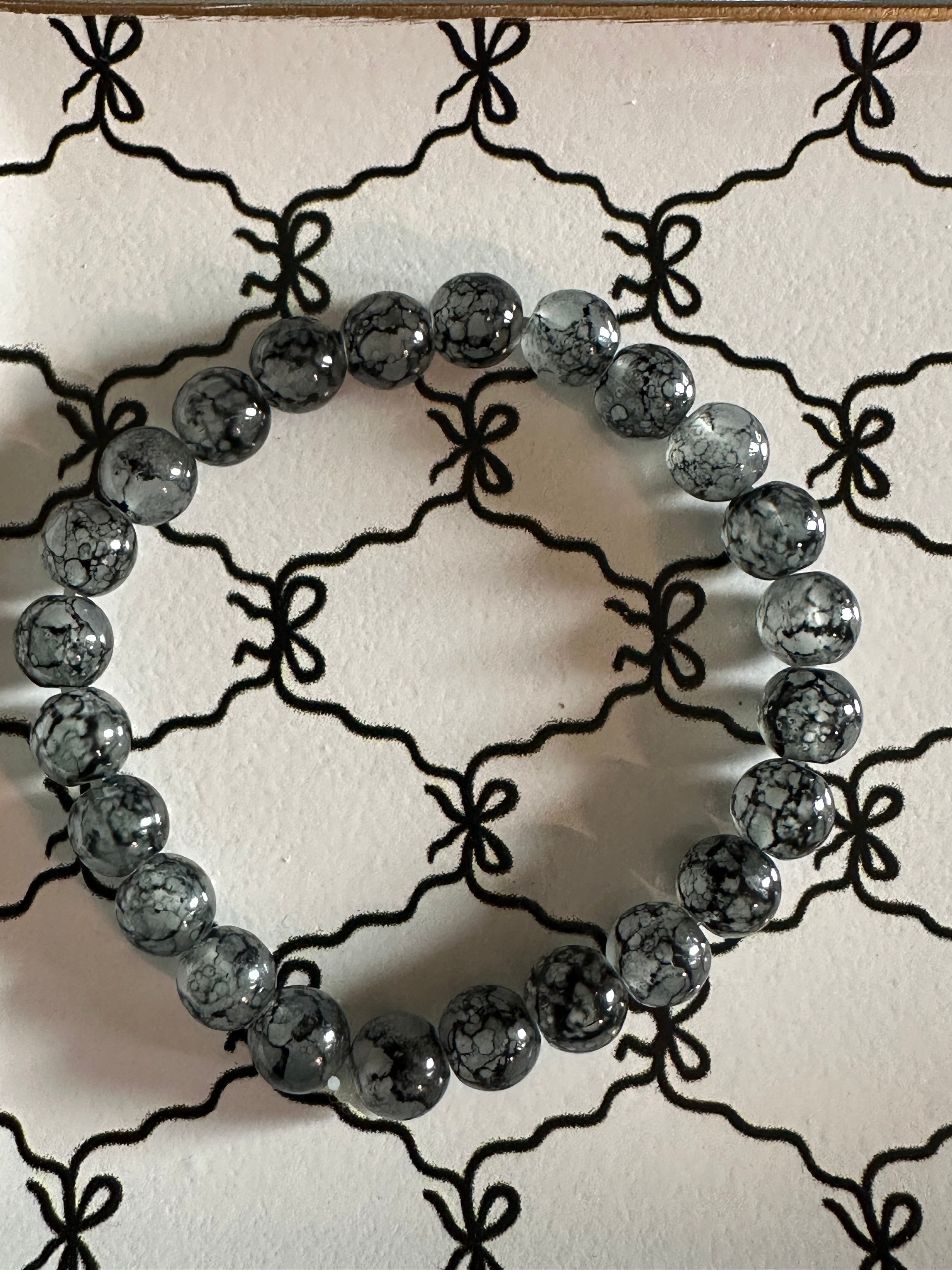 Gray Marble Stackable