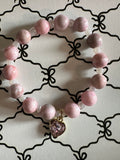 The Pink Heart Charm