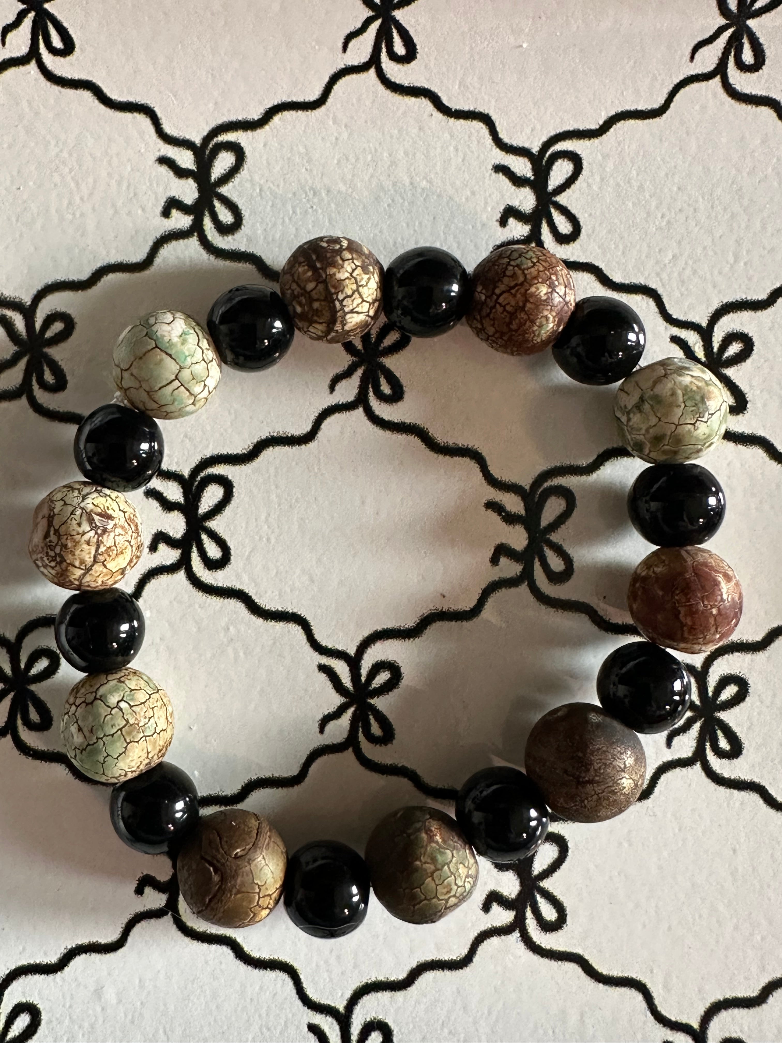 Textured Stone Stackable